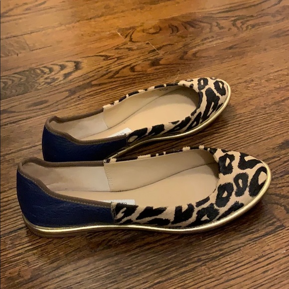 Diane Von Furstenberg leopard flats - Picture 1 of 6